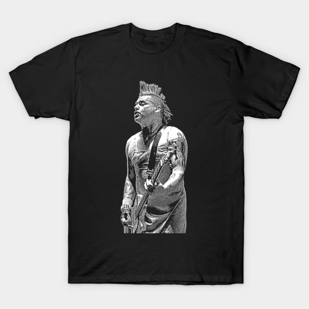 Fat Mike Vintage T-Shirt by tykler